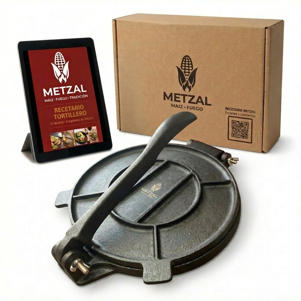 Prensa de Tortillas Hierro Fundido METZAL